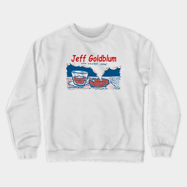 Jeff Goldblum Vintage Crewneck Sweatshirt by Animal Paper Art